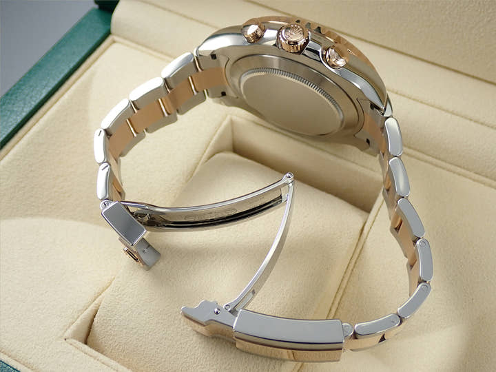 ロレックス ヨットマスターII Ref.116681 ステンレススチール/エバーローズゴールド ホワイト文字盤