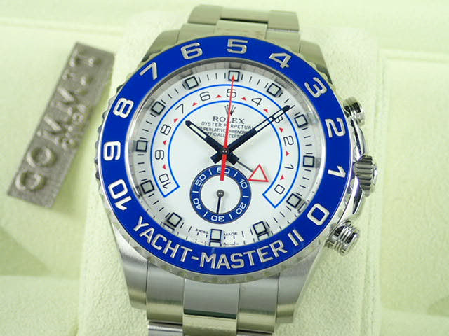Rolex Yacht-Master II Ref.116680 White Dial Used yacht-master-39