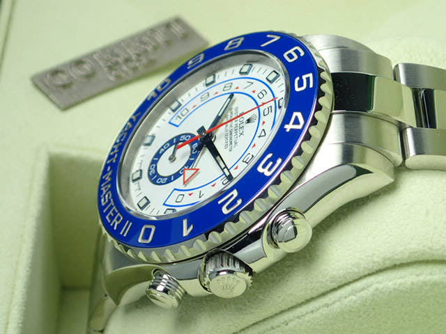 Rolex Yacht-Master II Ref.116680 White Dial Used yacht-master-39