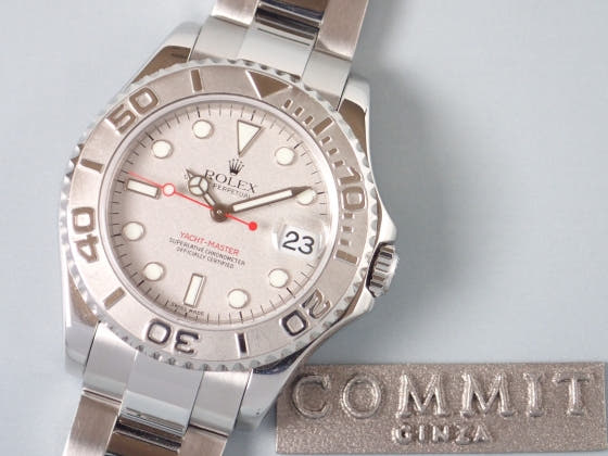 ロレックス ヨットマスター Ref.168622 シルバー文字盤 中古 yacht-master-3