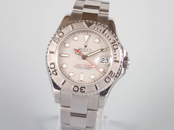 ロレックス ヨットマスター Ref.168622 シルバー文字盤 中古 yacht-master-3