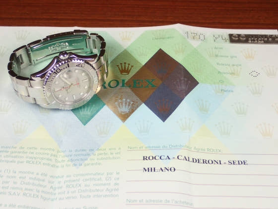 ロレックス ヨットマスター Ref.168622 シルバー文字盤 中古 yacht-master-3