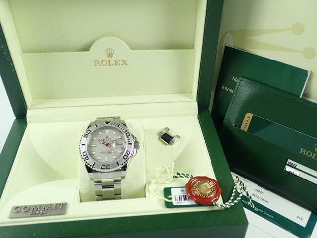 ロレックス ヨットマスター Ref.16622 シルバー文字盤 中古 yacht-master-40