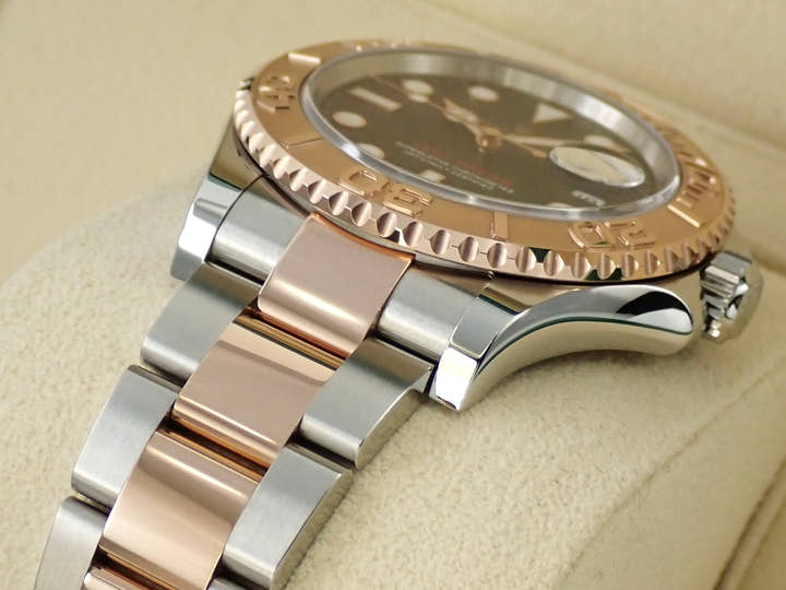 ロレックス ヨットマスター40 Ref.126621 ステンレススチール/エバーローズゴールド ブラック文字盤