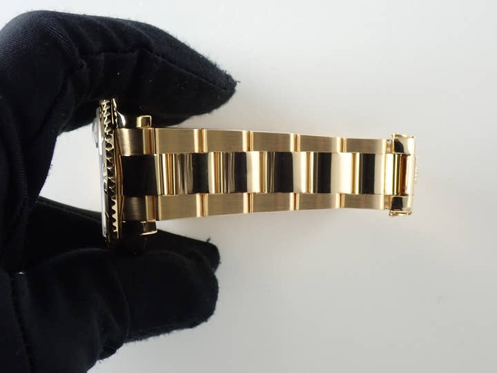 ロレックス ヨットマスター Ref.16628NGR イエローゴールド シェルx11Pルビー文字盤