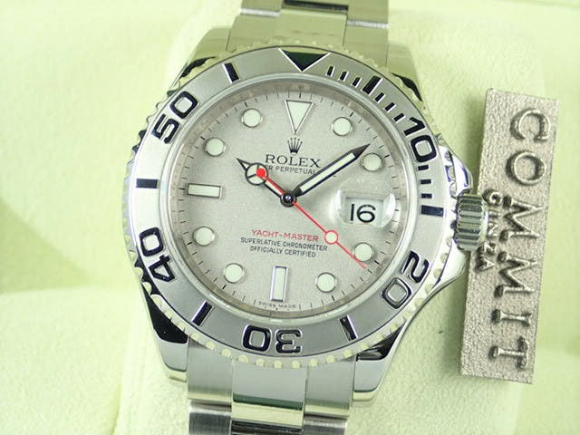 ロレックス ヨットマスター Ref.16622 シルバー文字盤 中古 yacht-master-41