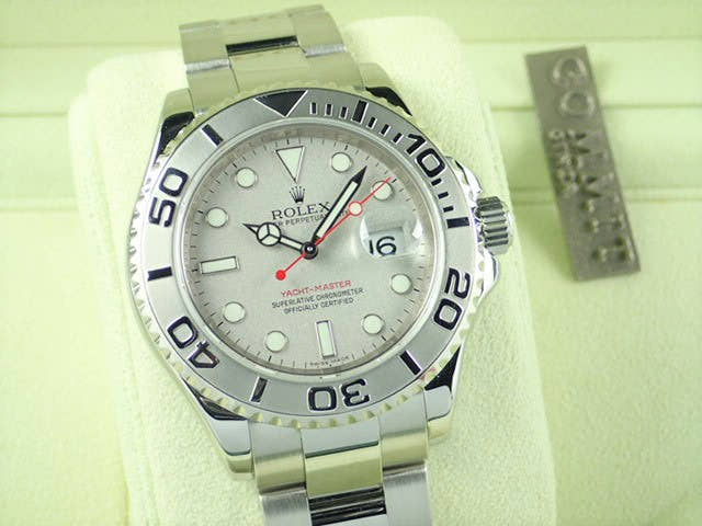ロレックス ヨットマスター Ref.16622 シルバー文字盤 中古 yacht-master-41