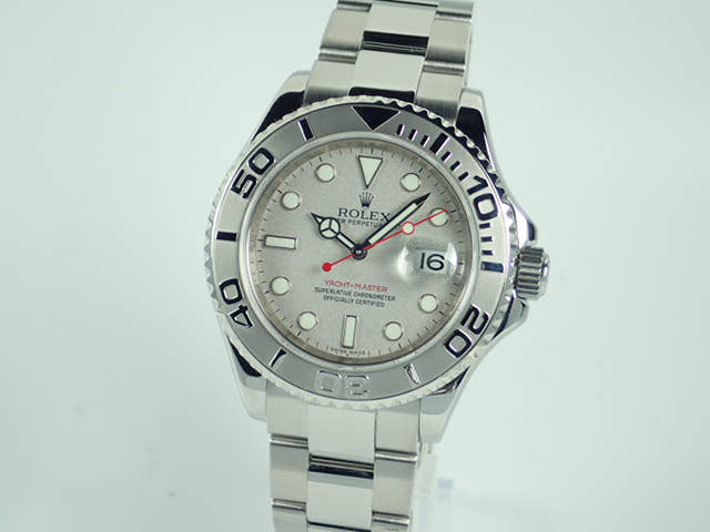ロレックス ヨットマスター Ref.16622 シルバー文字盤 中古 yacht-master-41