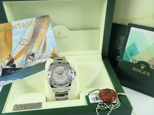 ロレックス ヨットマスター Ref.16622 シルバー文字盤 中古 yacht-master-41