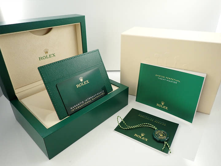 Rolex Yacht-Master 37 Ref. 268622 Stainless Steel/Platinum Slate Dial