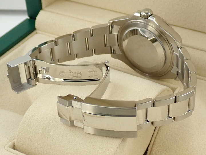 Rolex Yacht-Master 37 Ref. 268622 Stainless Steel/Platinum Slate Dial