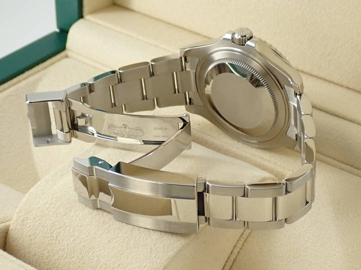 ロレックス ヨットマスター37 Ref.268622 ステンレススチール/プラチナ スレート文字盤