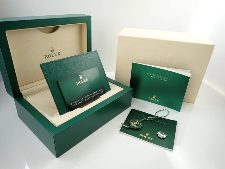 ロレックス ヨットマスター37 Ref.268622 ステンレススチール/プラチナ スレート文字盤