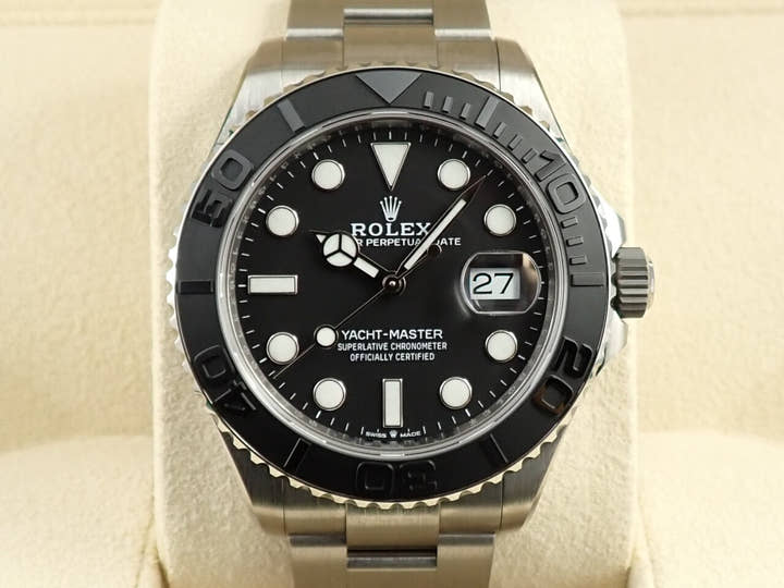 ロレックス ヨットマスター42 Ref.226627 RLXチタン ブラック文字盤