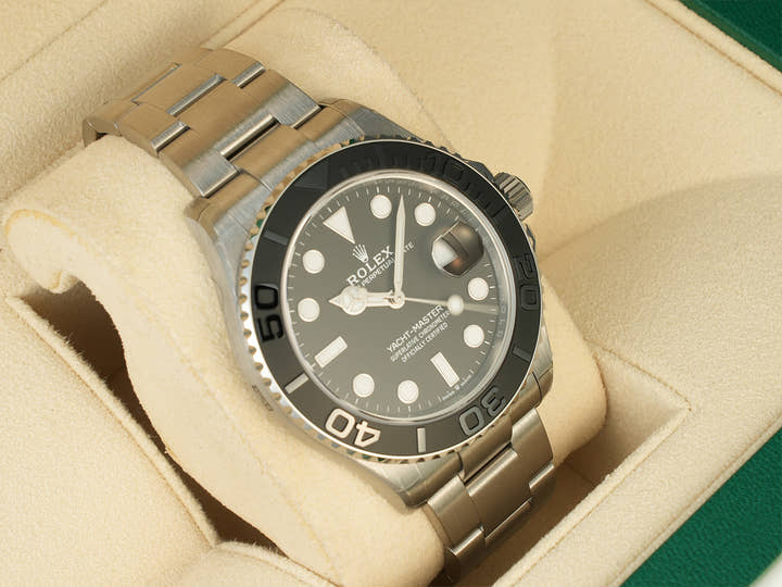 ロレックス ヨットマスター42 Ref.226627 RLXチタン ブラック文字盤