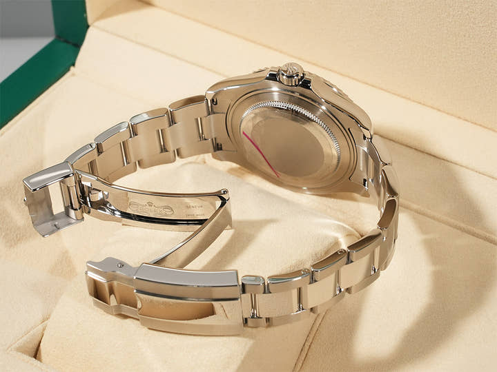 ロレックス ヨットマスター37 Ref.268622 ステンレススチール/プラチナ スレート文字盤