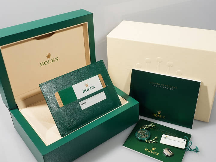 ロレックス ヨットマスター37 Ref.268622 ステンレススチール/プラチナ スレート文字盤