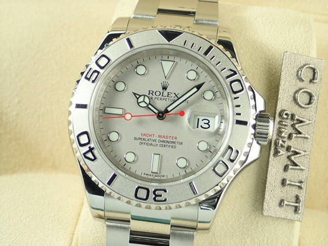 ロレックス ヨットマスター Ref.116622 シルバー文字盤 中古 yacht-master-44
