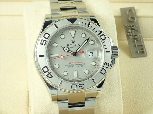 ロレックス ヨットマスター Ref.116622 シルバー文字盤 中古 yacht-master-44