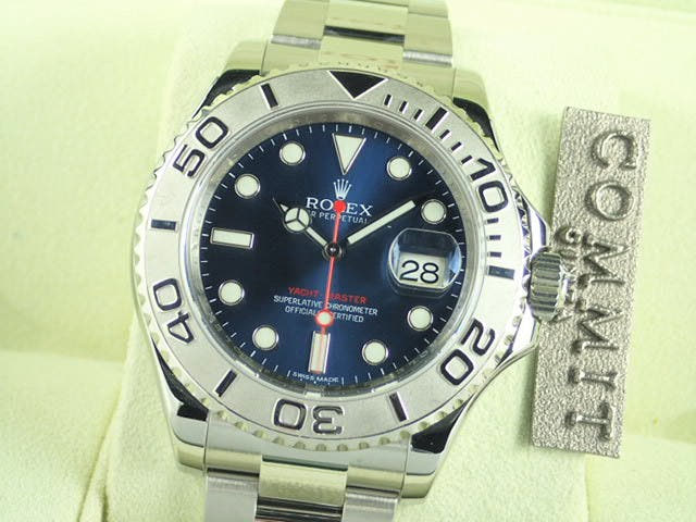 ロレックス ヨットマスター Ref.116622 ブルー文字盤 中古 yacht-master-45
