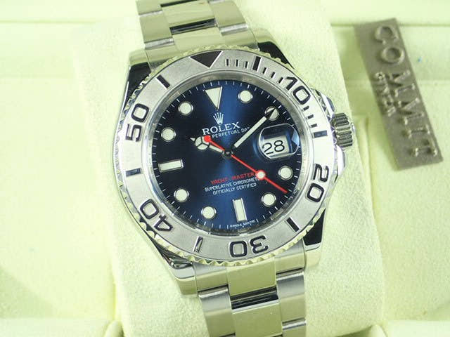 ロレックス ヨットマスター Ref.116622 ブルー文字盤 中古 yacht-master-45