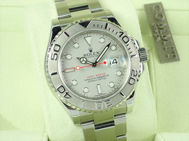 ロレックス ヨットマスター Ref.116622 シルバー文字盤 中古 yacht-master-48