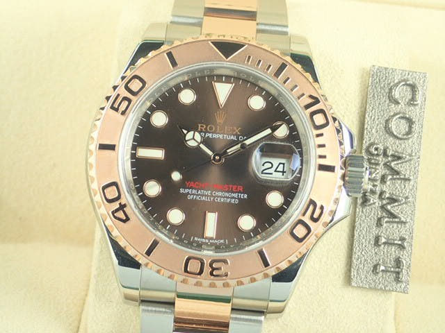 ロレックス ヨットマスター Ref.116621 チョコレートブラウン文字盤 中古 yacht-master-49