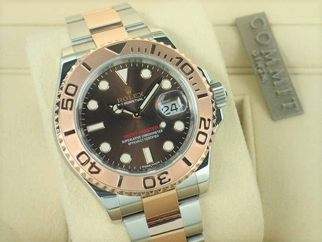 ロレックス ヨットマスター Ref.116621 チョコレートブラウン文字盤 中古 yacht-master-49
