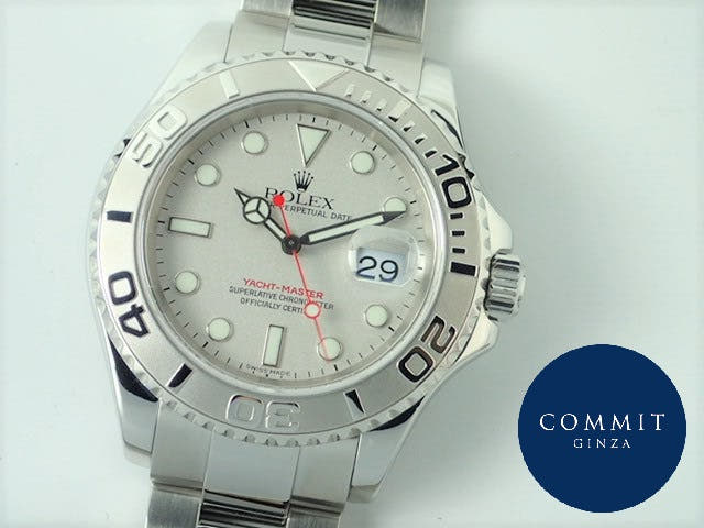 ロレックス ヨットマスター Ref.16622 シルバー文字盤 中古 yacht-master-60
