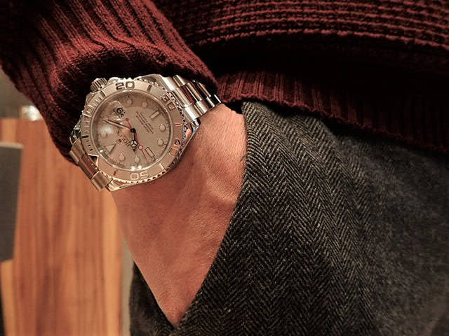 ロレックス ヨットマスター Ref.16622 シルバー文字盤 中古 yacht-master-60