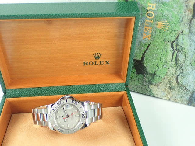 ロレックス ヨットマスター Ref.168622 シルバー文字盤 中古 yacht-master-62