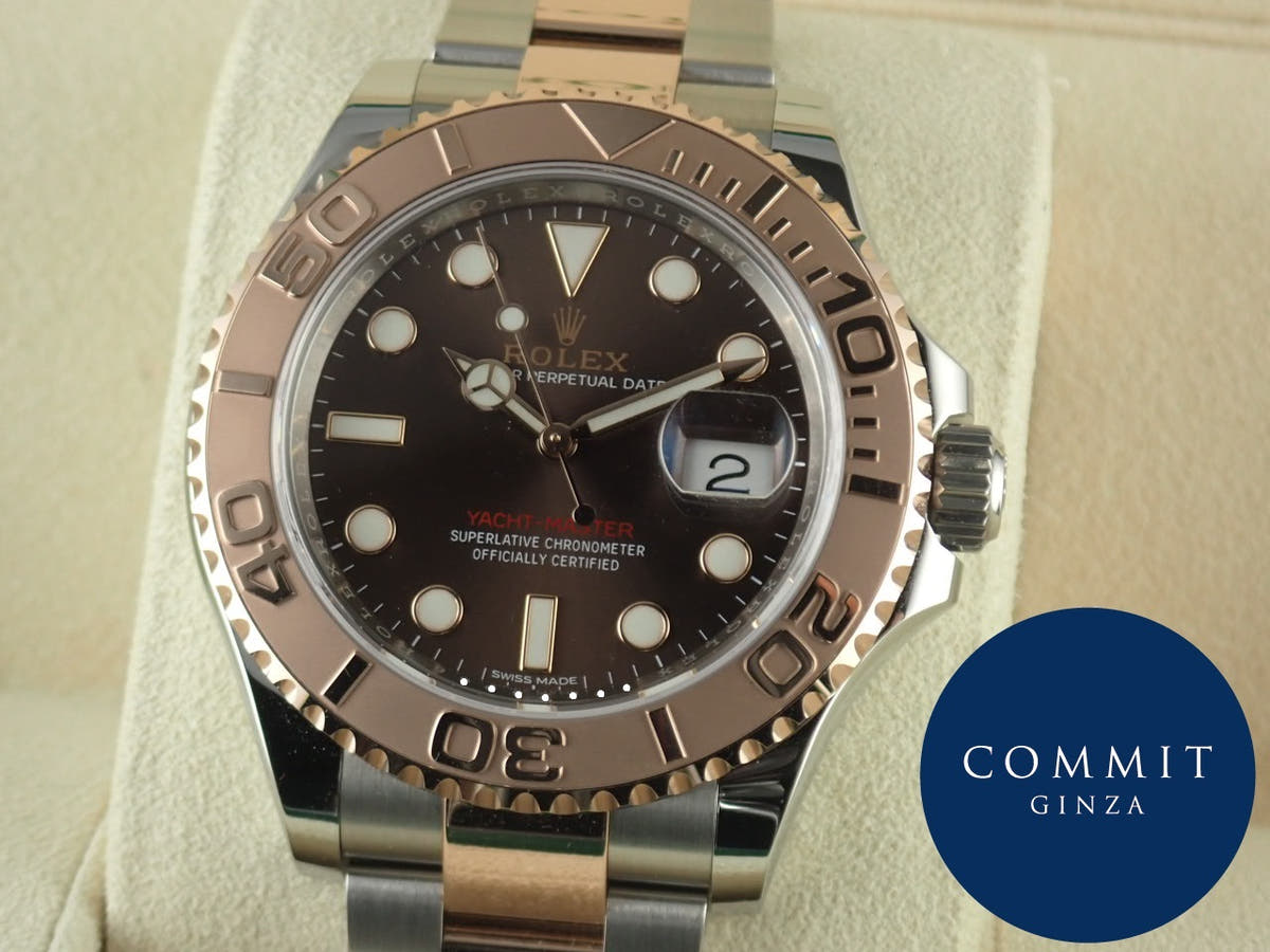 ロレックス ヨットマスター Ref.116621 チョコレートブラウン文字盤 中古 yacht-master-65