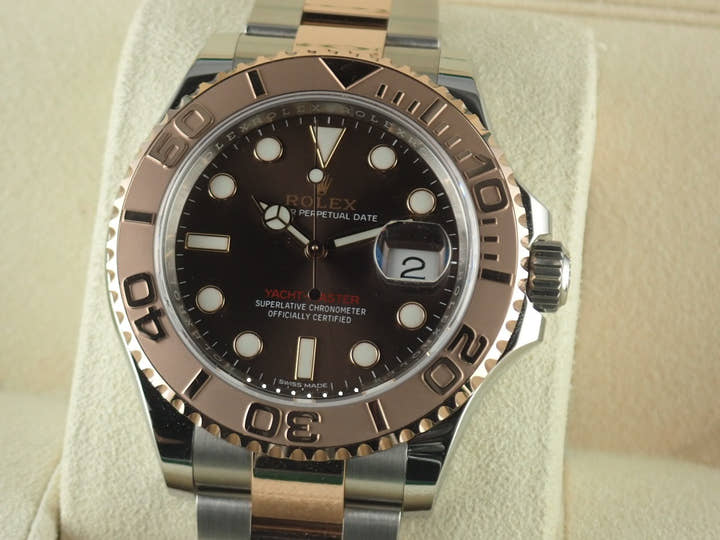 ロレックス ヨットマスター Ref.116621 チョコレートブラウン文字盤 中古 yacht-master-65