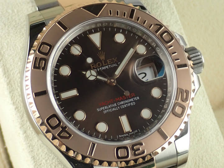 ロレックス ヨットマスター Ref.116621 チョコレートブラウン文字盤 中古 yacht-master-65