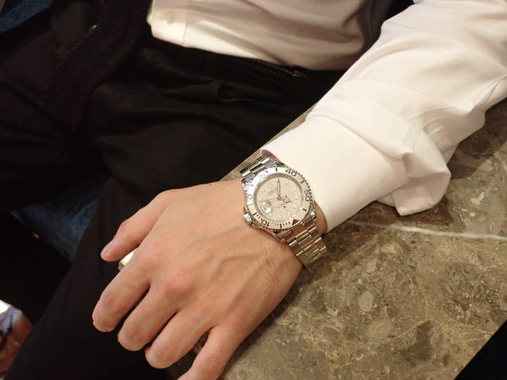 ロレックス ヨットマスター Ref.16622 シルバー文字盤 中古 yacht-master-66