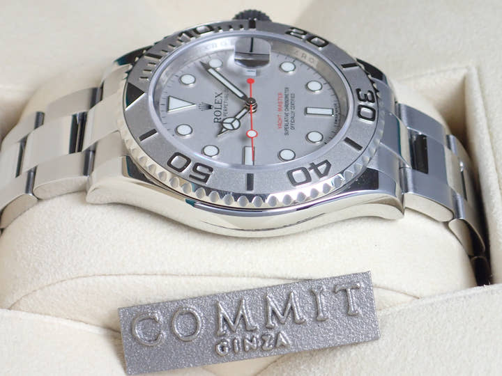 ロレックス ヨットマスター Ref.116622 シルバー文字盤 中古 yacht-master-7