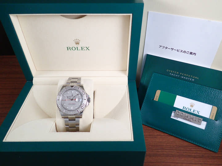 ロレックス ヨットマスター Ref.116622 シルバー文字盤 中古 yacht-master-7
