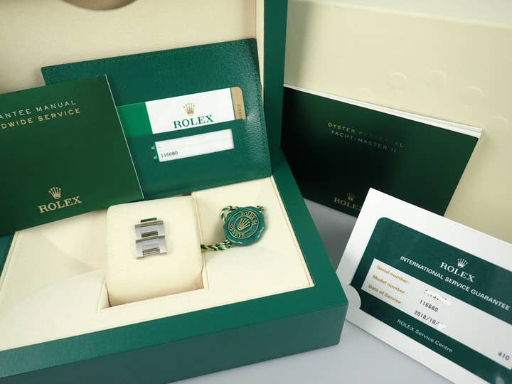 Rolex Yacht-Master II Ref.116680 White Dial Used yacht-master-70