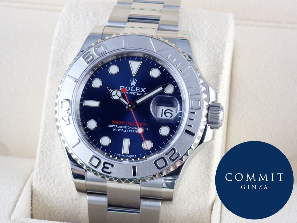 ロレックス ヨットマスター Ref.116622 ブルー文字盤 中古 yacht-master-71