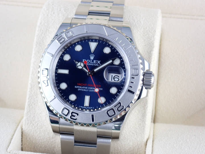 ロレックス ヨットマスター Ref.116622 ブルー文字盤 中古 yacht-master-71