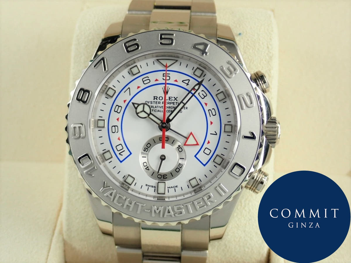 Rolex Yacht-Master II Ref.116689 White Dial Used yacht-master-75