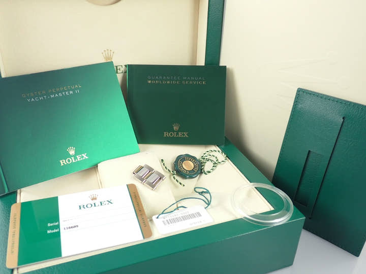 Rolex Yacht-Master II Ref.116689 White Dial Used yacht-master-75