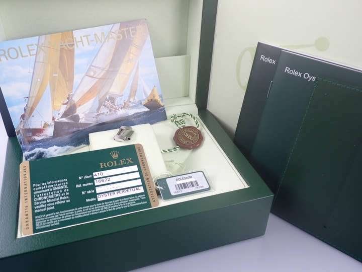 ロレックス ヨットマスター Ref.16622 シルバー文字盤 中古 yacht-master-76
