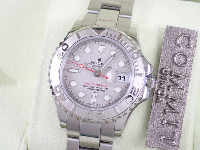 ロレックス ヨットマスター Ref.169622 シルバー文字盤 中古 yacht-master-8