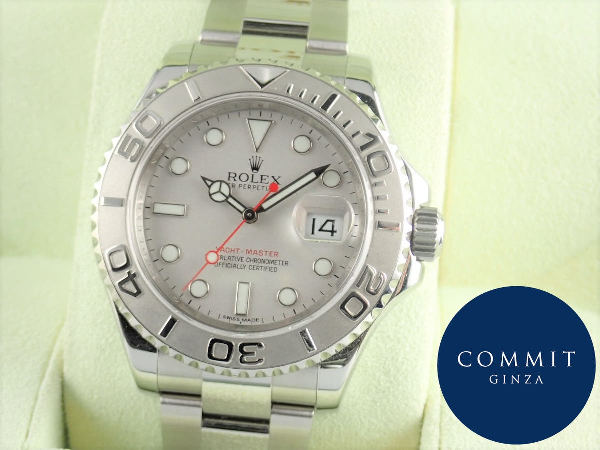 ロレックス ヨットマスター Ref.116622 シルバー文字盤 中古 yacht-master-80