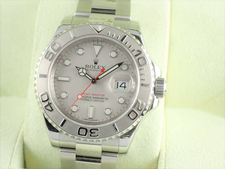 ロレックス ヨットマスター Ref.116622 シルバー文字盤 中古 yacht-master-80