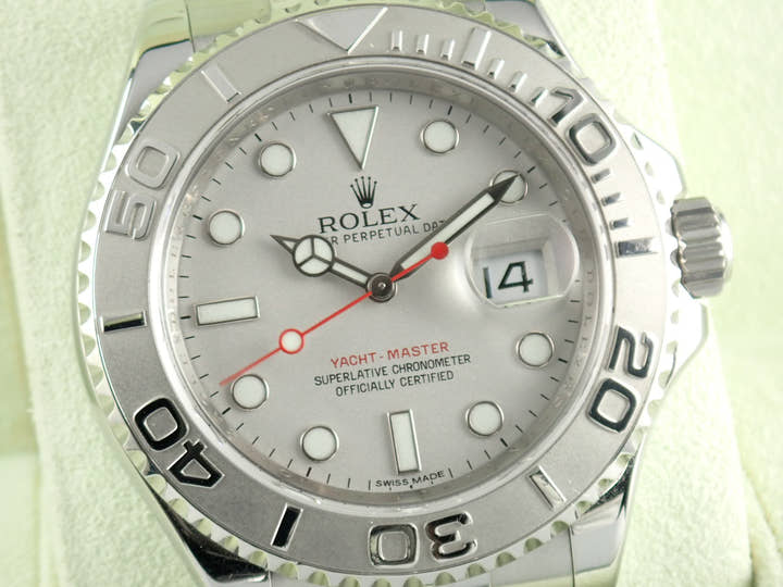 ロレックス ヨットマスター Ref.116622 シルバー文字盤 中古 yacht-master-80