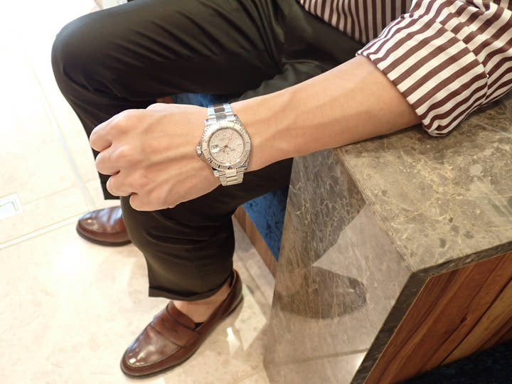 ロレックス ヨットマスター Ref.116622 シルバー文字盤 中古 yacht-master-80