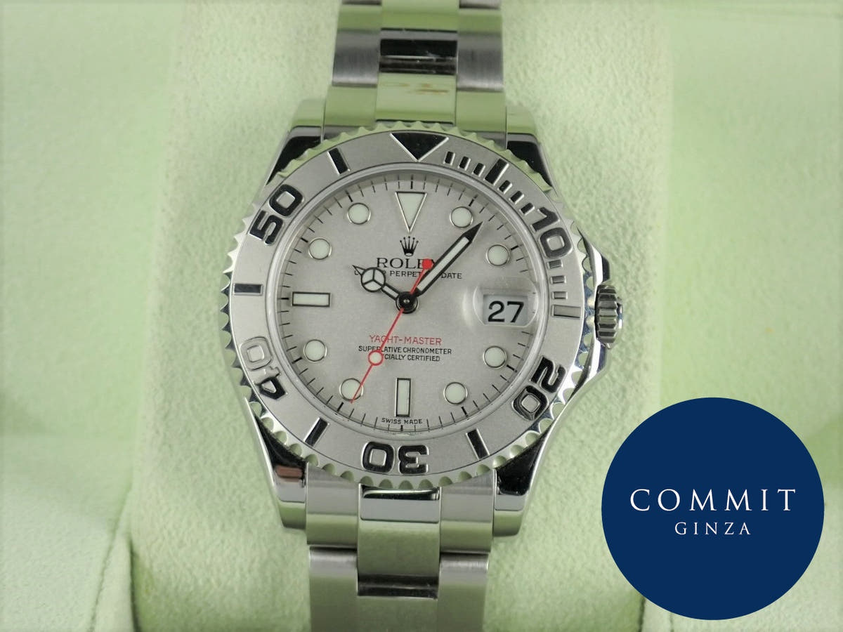 ロレックス ヨットマスター Ref.168622 シルバー文字盤 中古 yacht-master-82