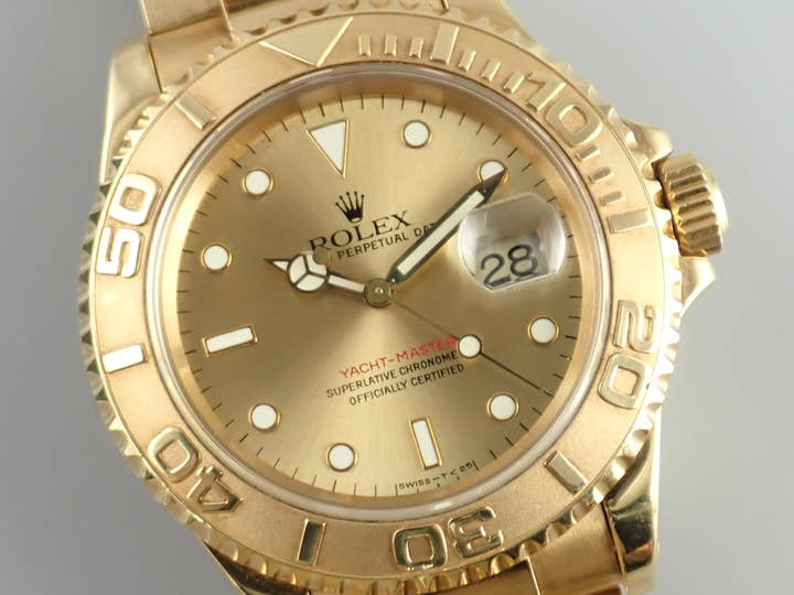 ロレックス ヨットマスター Ref.16628 シャンパン文字盤 中古 yacht-master-89